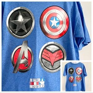 NEW Boy’s Marvel Falcon and Winter Soldier Tee